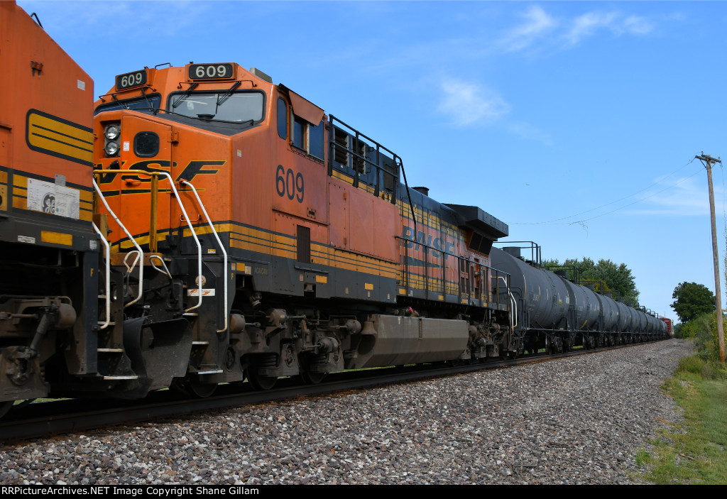 BNSF 609 Roster shot